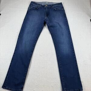 Agave Denim Jeans Mens Size 34x32 Blue No11 Classic Straight Leg Medium Wash